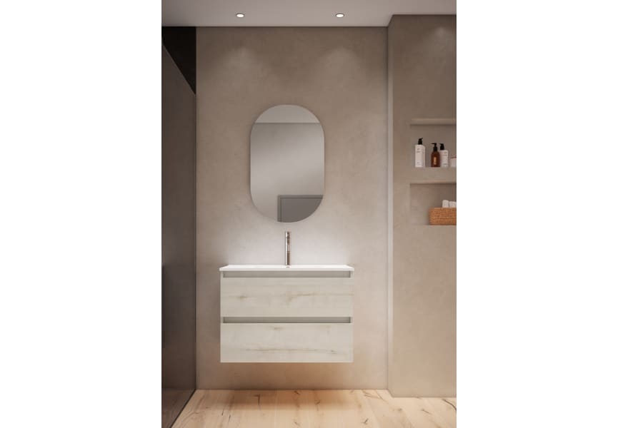 Mueble de baño fondo reducido 39.5 cm Box Viso Bath principal 1