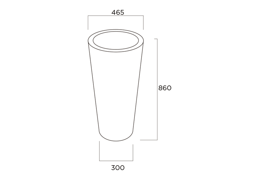 Lavabo Pedestal Onix Art and Bath croquis 2