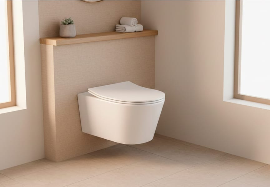 Pack inodoro + cisterna empotrada + pulsador Urb. Y 52 Unisan Sanindusa ambiente 5