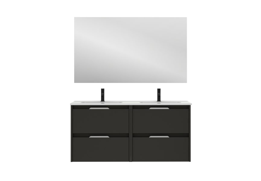 Conjunto mueble de baño Suki Amizuva 3D 12