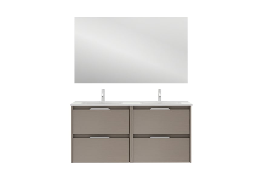 Conjunto mueble de baño Suki Amizuva 3D 13