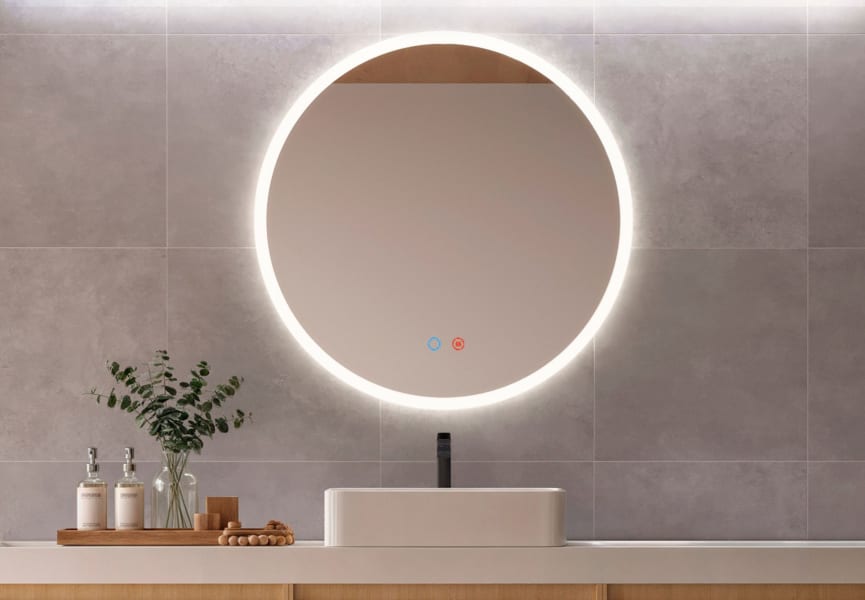 Espejo de baño con luz LED Londres Ledimex principal 0