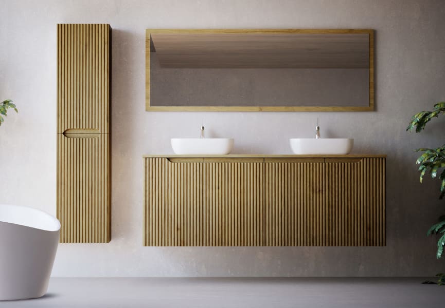 Columna de baño Alpes Bruntec ambiente 4