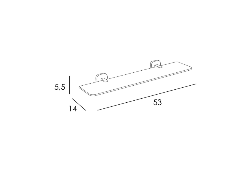 Repisa de baño Bassic Manillons Torrent croquis 1