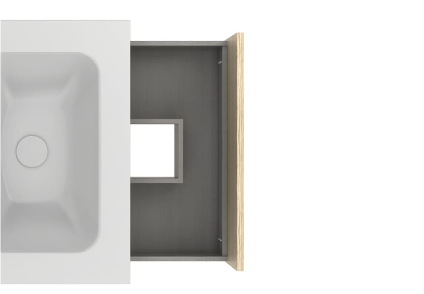 Conjunto mueble de baño Niwa Amizuva detalle 3