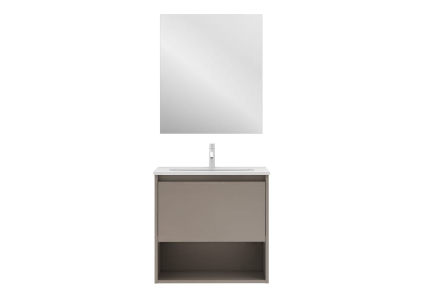 Conjunto mueble de baño Niwa Amizuva 3D 8