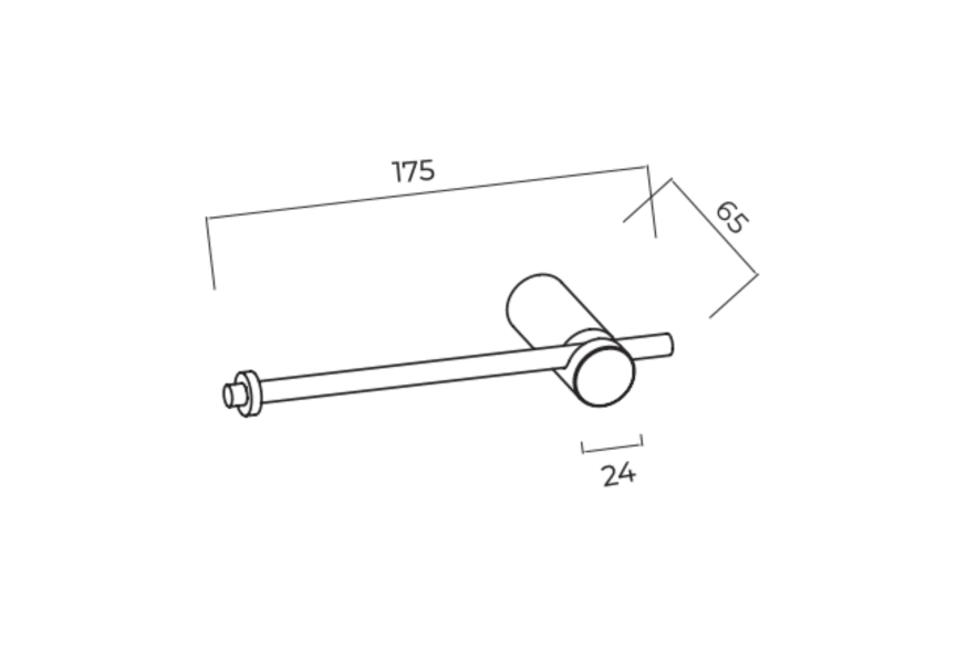 Conjunto de accesorios de baño Time Medimex croquis 9