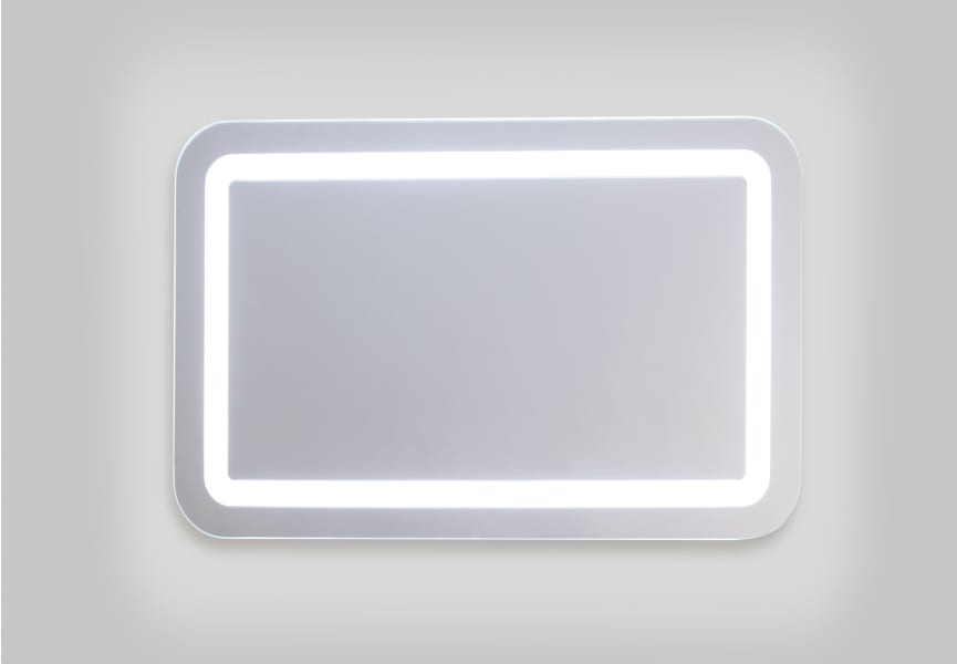 Espejo de baño con luz LED Lyra Bruntec principal 1