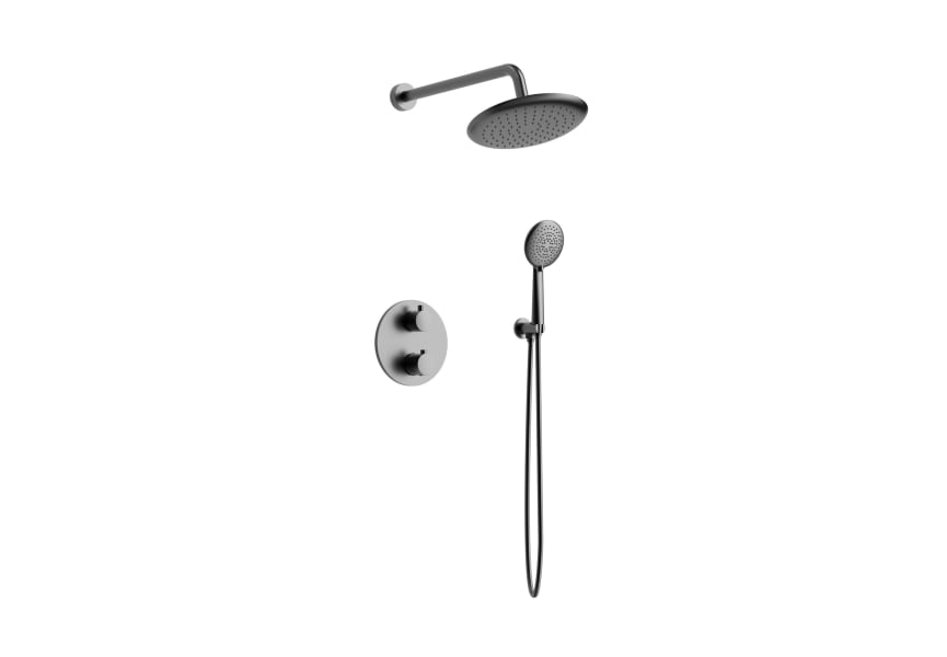 Conjunto de ducha empotrado Bambú de Lluvibath principal 3