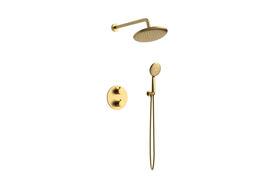 Conjunto de ducha empotrado Bambú de Lluvibath principal 2