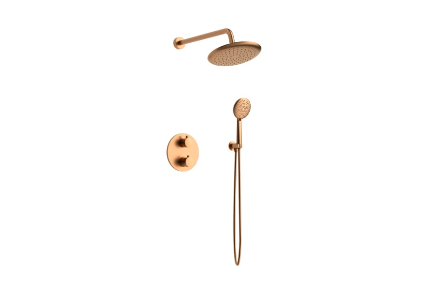 Conjunto de ducha empotrado Bambú de Lluvibath principal 1