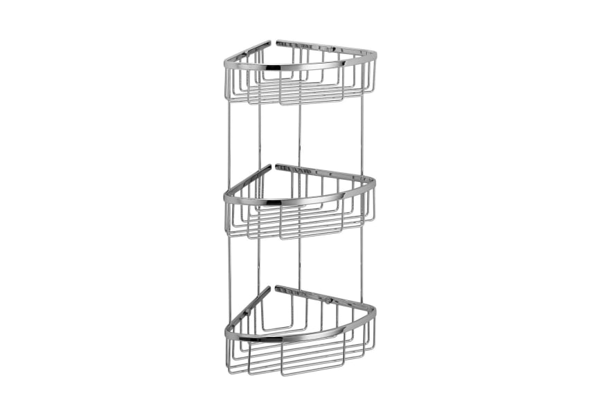 Estante de ducha triple 600 de Bruntec detalle 1