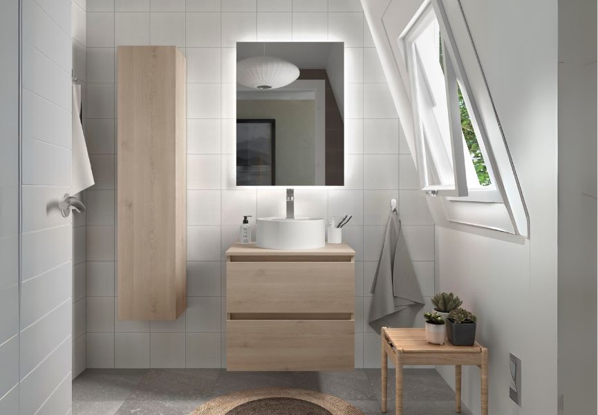 Mueble de baño para lavabo sobre encimera Bequia Salgar principal 5