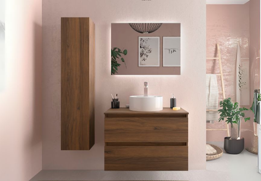 Mueble de baño para lavabo sobre encimera Bequia Salgar principal 1