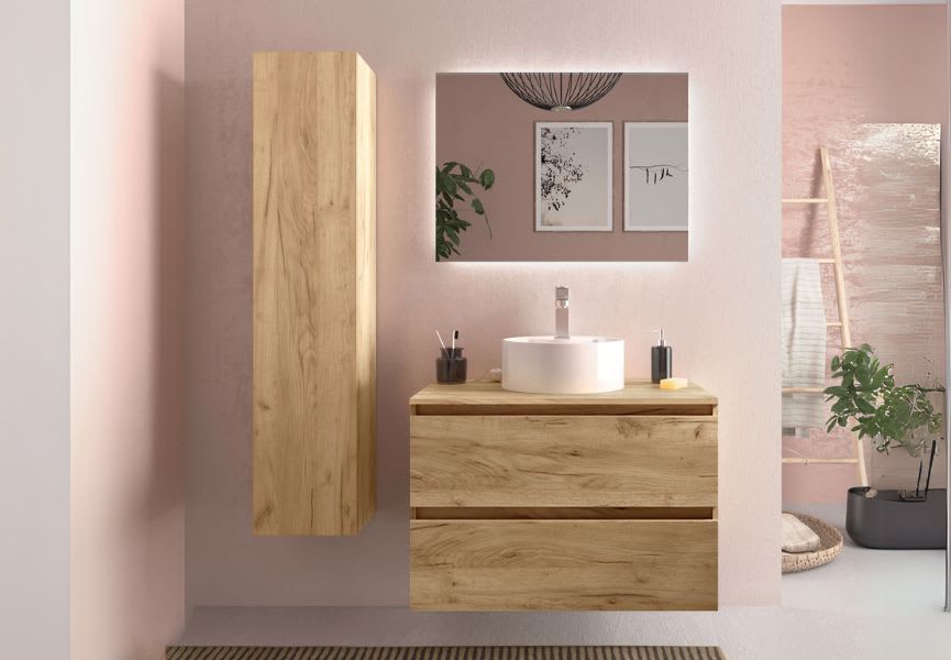 Mueble de baño para lavabo sobre encimera Bequia Salgar principal 0