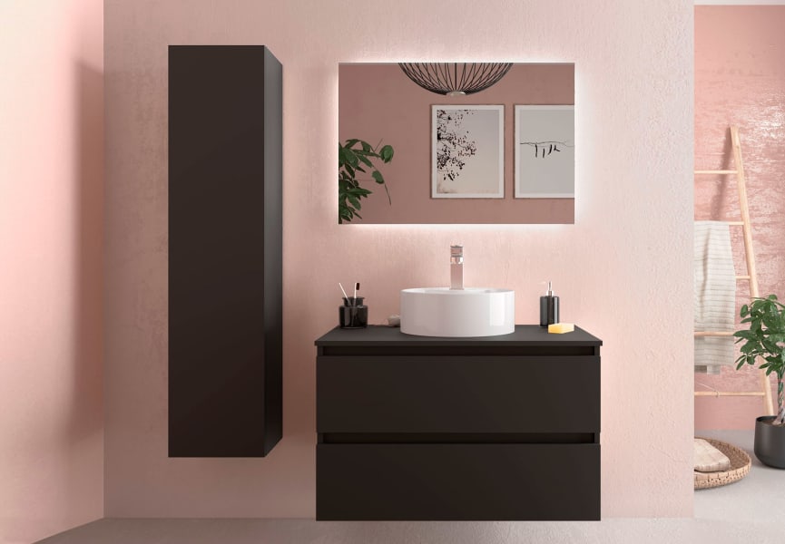 Mueble de baño para lavabo sobre encimera Bequia Salgar principal 3