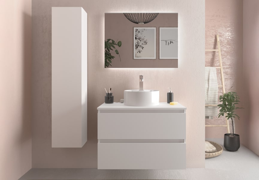Mueble de baño para lavabo sobre encimera Bequia Salgar principal 2