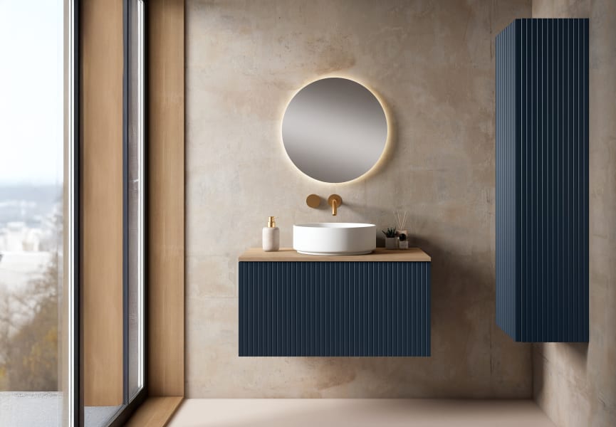 Mueble de baño con encimera MDF Hidrófuga Bari Visobath principal 7