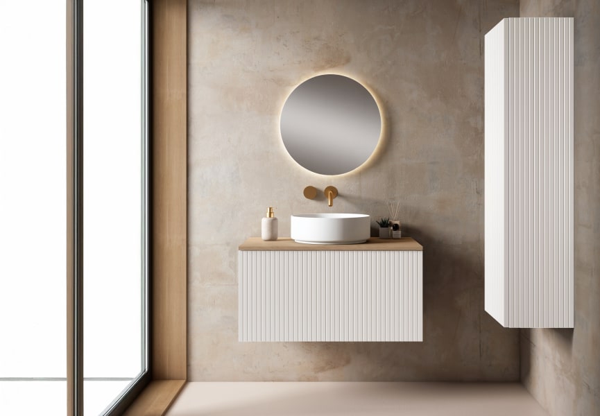 Mueble de baño con encimera MDF Hidrófuga Bari Visobath principal 3