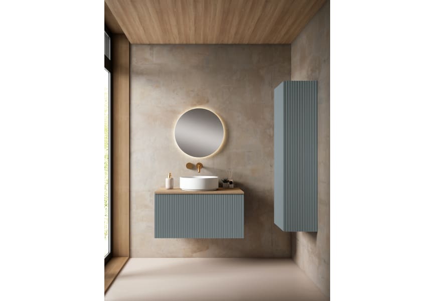 Mueble de baño con encimera MDF Hidrófuga Bari Visobath principal 1