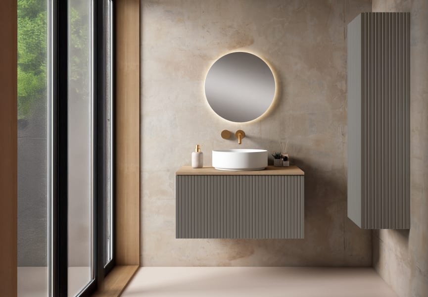 Mueble de baño con encimera MDF Hidrófuga Bari Visobath principal 4