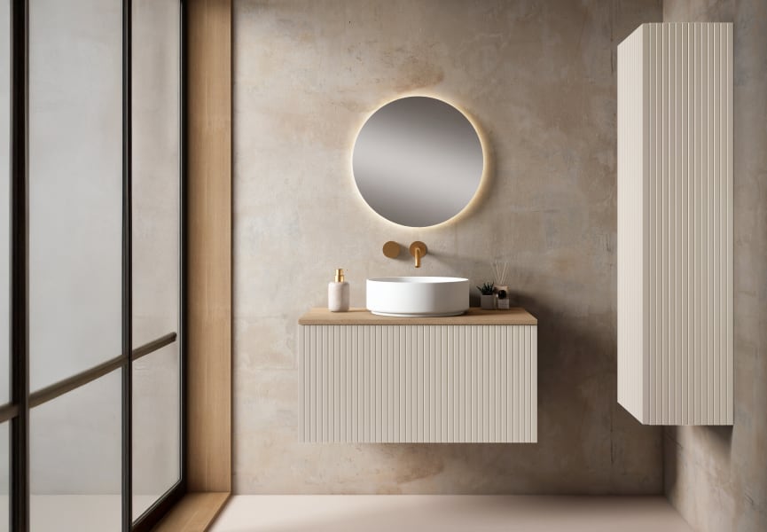 Mueble de baño con encimera MDF Hidrófuga Bari Visobath principal 0