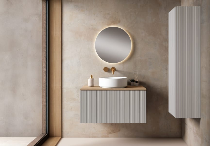 Mueble de baño con encimera MDF Hidrófuga Bari Visobath principal 5