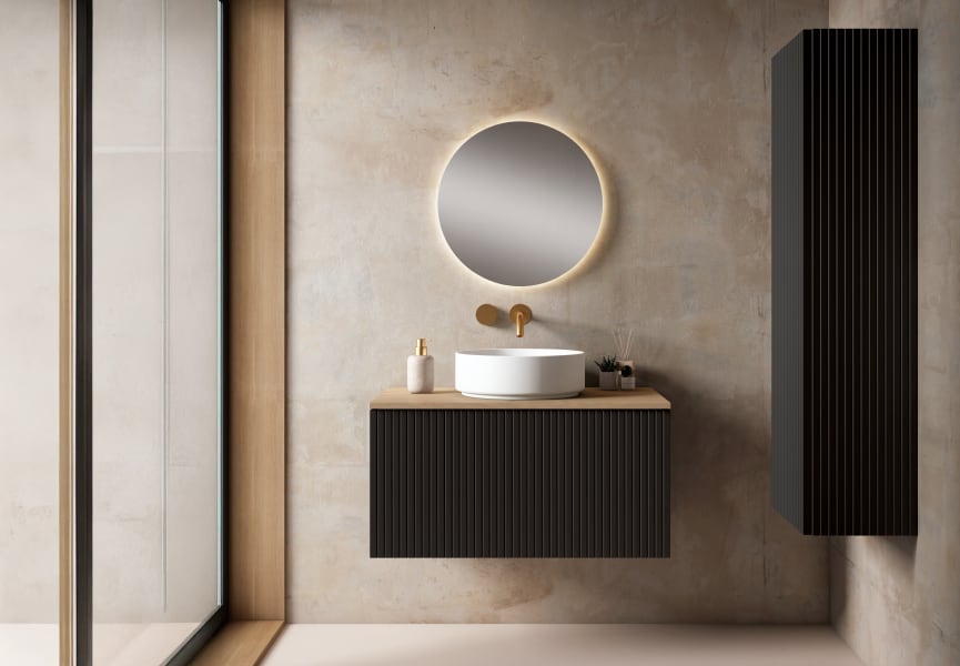 Mueble de baño con encimera MDF Hidrófuga Bari Visobath principal 2