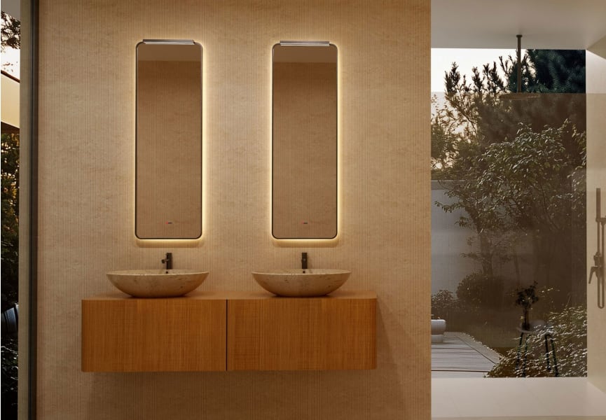 Espejo de baño con luz LED Palermo Ledimex principal 1