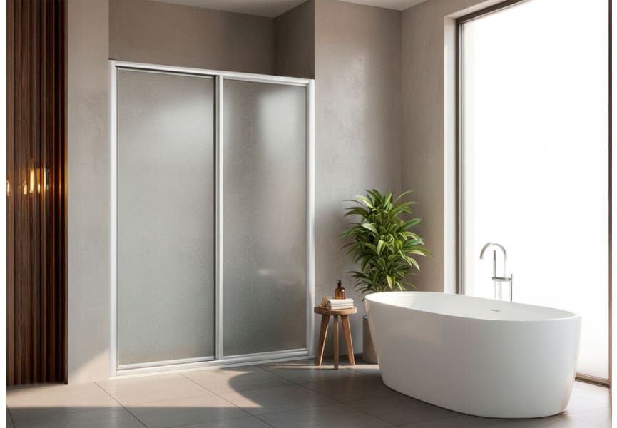 Mampara de ducha acrílica a medida Lisboa principal 2