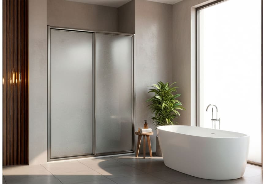 Mampara de ducha acrílica a medida Lisboa principal 3