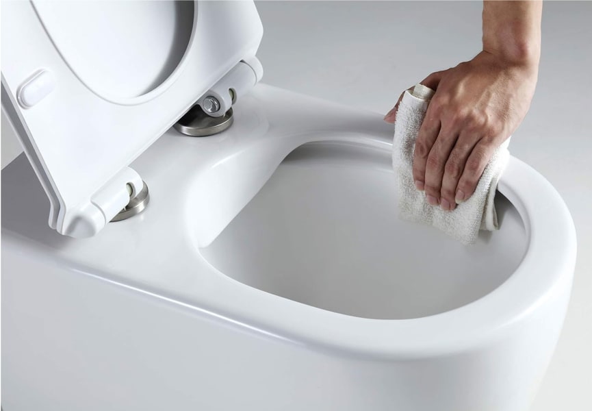 Pack Inodoro + cisterna empotrada + pulsador Square Bruntec detalle 4