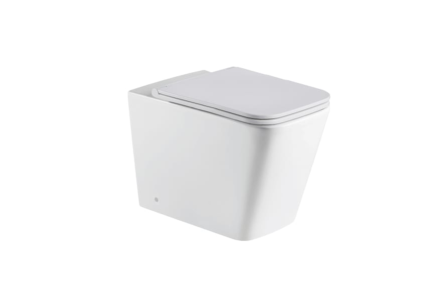 Pack Inodoro + cisterna empotrada + pulsador Square Bruntec detalle 1