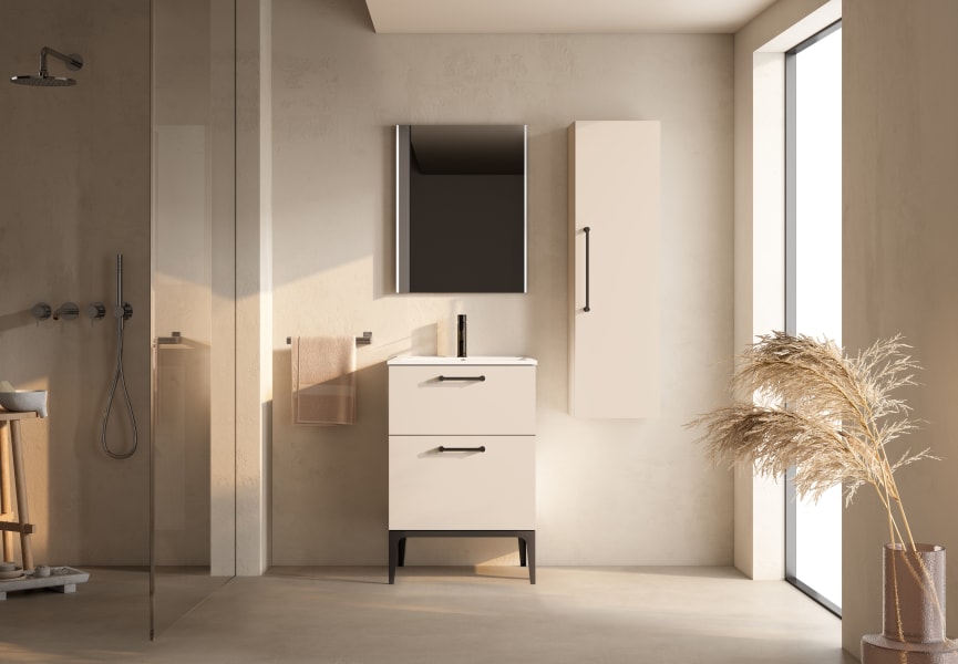Conjunto mueble de baño con banquillo Verso VisoBath principal 5