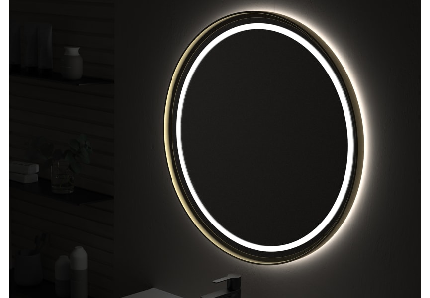 Espejo de baño con luz LED Caicos Eurobath principal 1