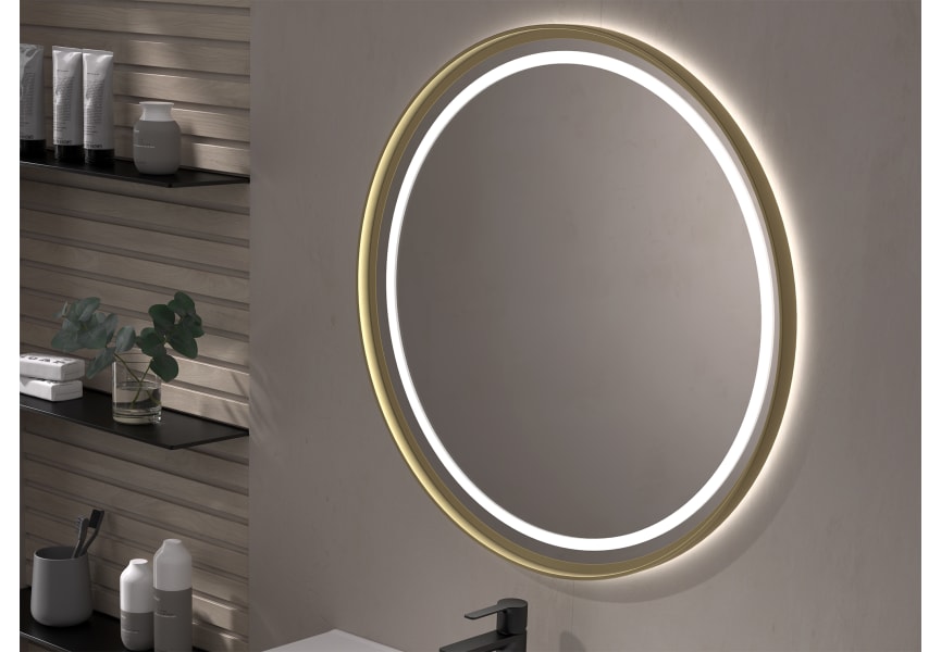 Espejo de baño con luz LED Caicos Eurobath principal 2