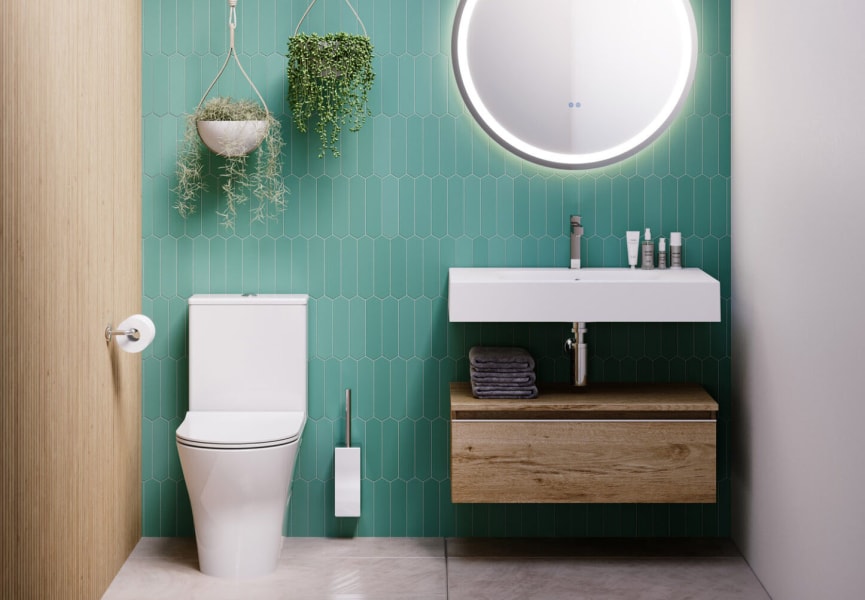 Inodoro compacto Nico Fossil Natura ambiente 3