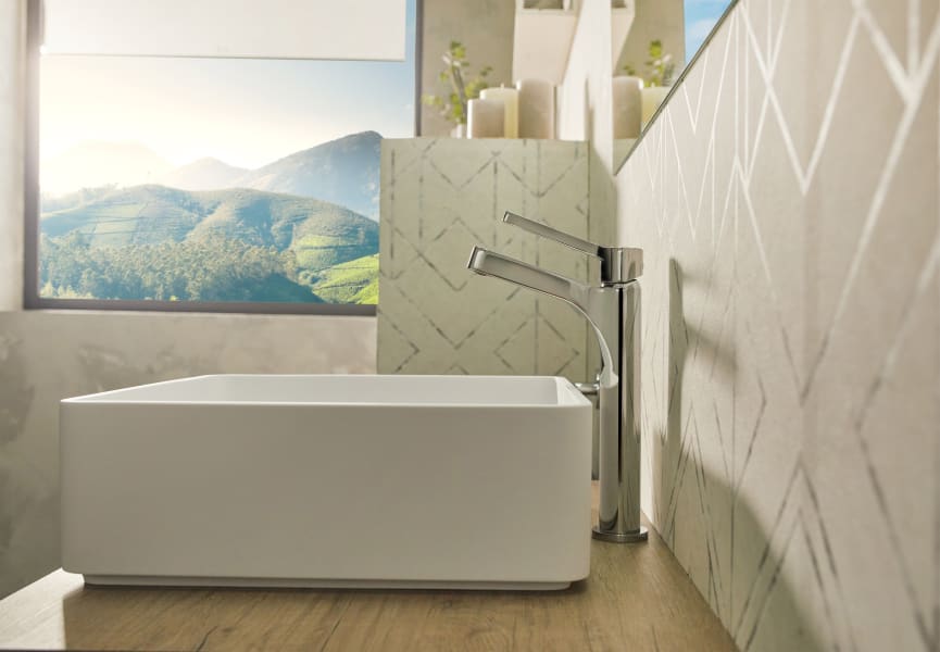 Grifo de lavabo XL Dessin Strohm Teka ambiente 1