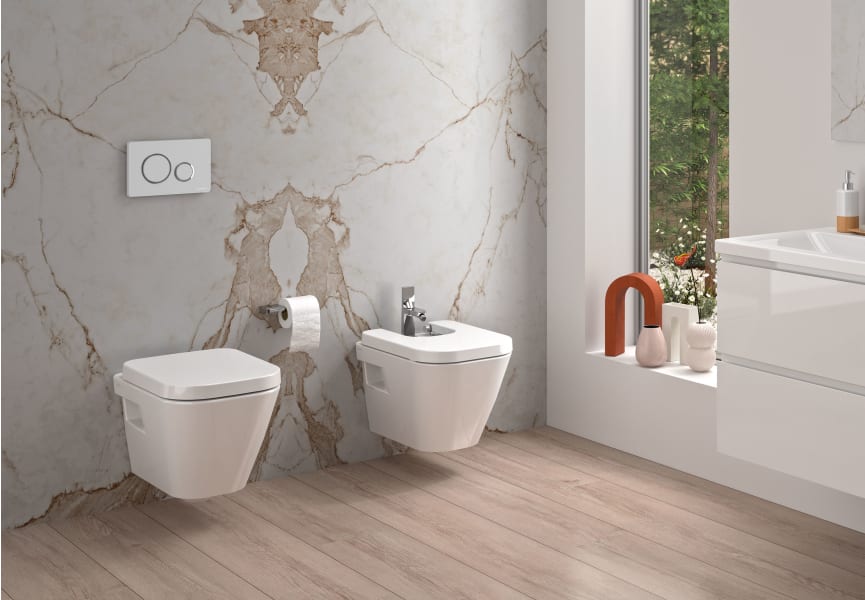 Inodoro suspedido Look Unisan Sanindusa ambiente 8