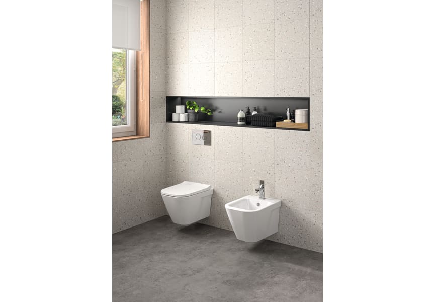 Inodoro suspedido Look Unisan Sanindusa ambiente 7