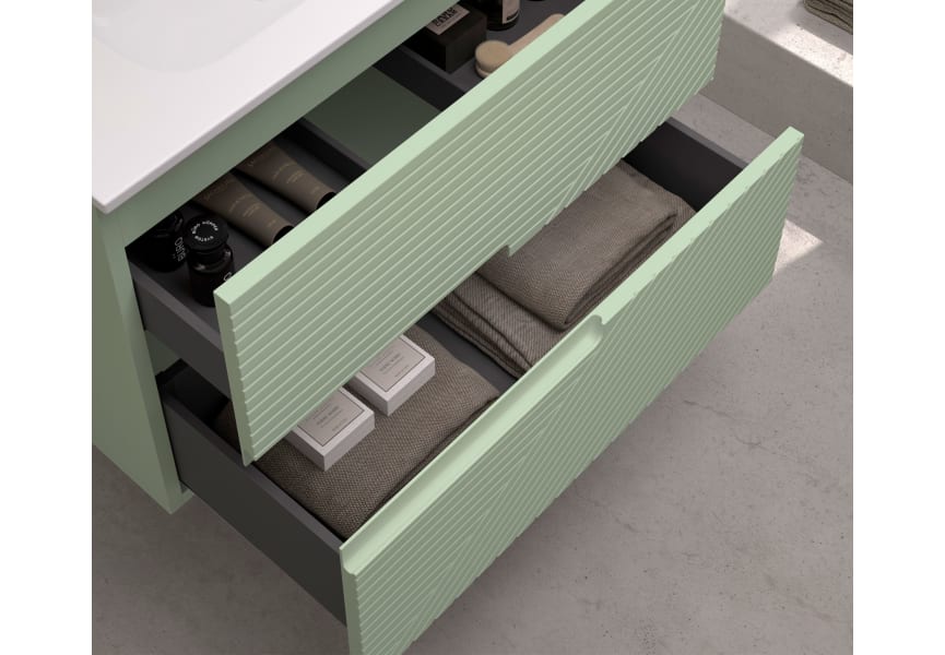 Mueble de baño con encimera Limo Bruntec ambiente 12