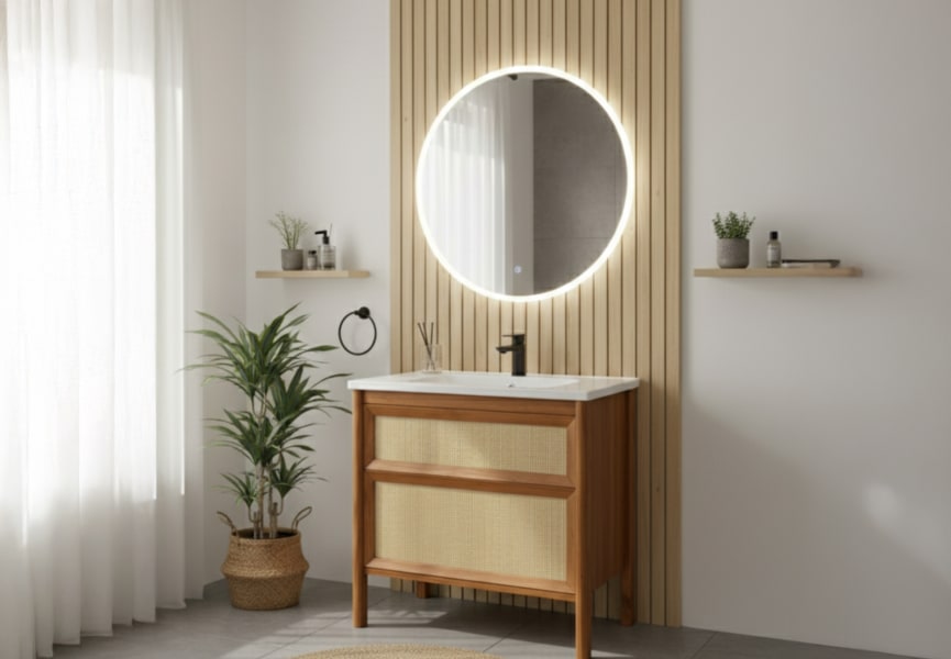 Conjunto de mueble de baño Natura Bruntec principal 2