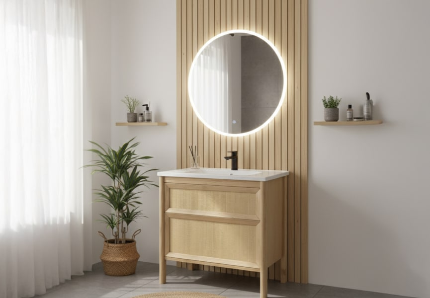 Conjunto de mueble de baño Natura Bruntec principal 0