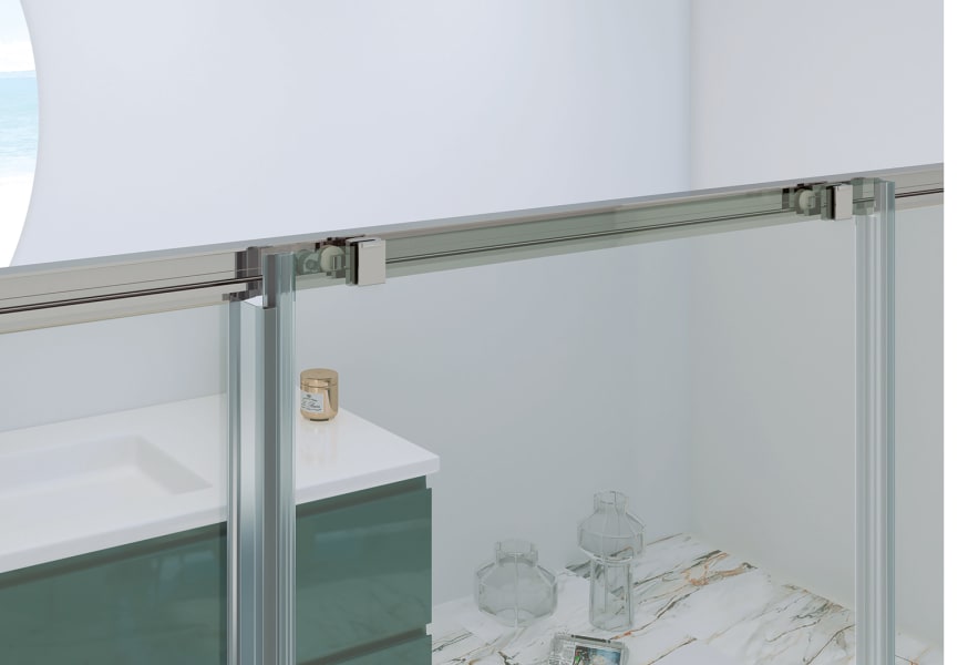 Mampara de ducha Elara 900 Bruntec detalle 7