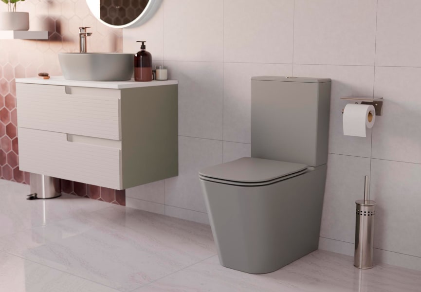 Inodoro compacto Serene Fossil Natura ambiente 4