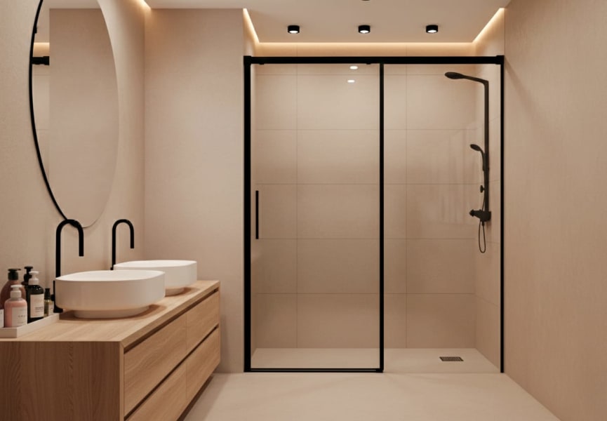 Mampara de ducha Elite Bruntec principal 0