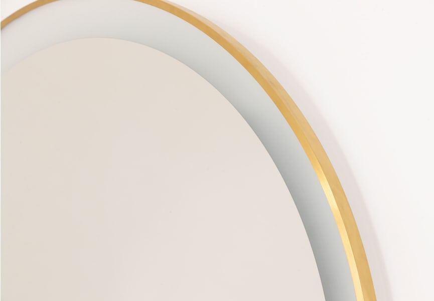 Espejo de baño con luz LED Aura Bruntec detalle 3