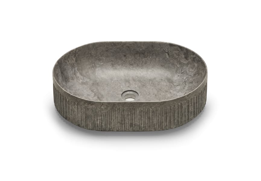 Lavabo sobre encimera Striae Bathco oval principal 1