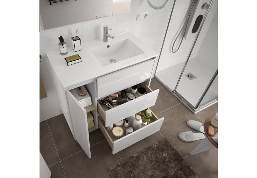 Mueble de baño Arenys Salgar 120 cm con lavabo cerámico