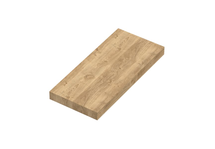 Conjunto mueble de baño con encimera Flow Coycama detalle 2